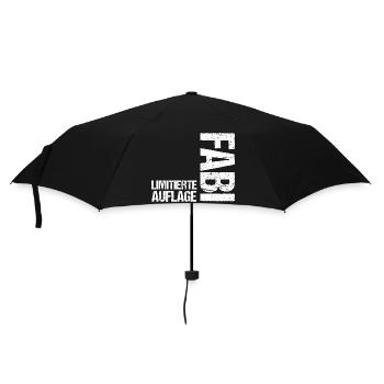 Fabian - Umbrella (small) - black - Front