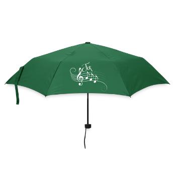 Fck AFD Noten Musik gegen Rechts Zeichen setzen - Parapluie standard - vert bouteille - Devant