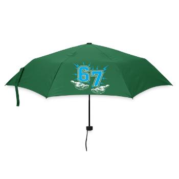 67 six seven - Regenschirm (klein) - Flaschengrün - Vorne