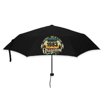 Légende Vivante Depuis Mars 1983 - Parapluie standard - noir - Devant
