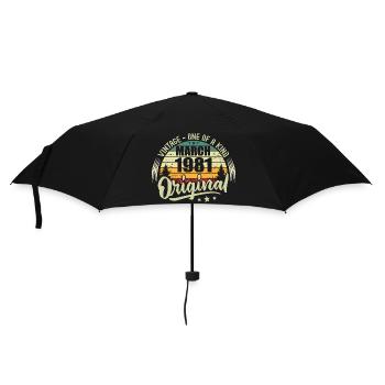 Légende Vivante Depuis Mars 1981 - Parapluie standard - noir - Devant