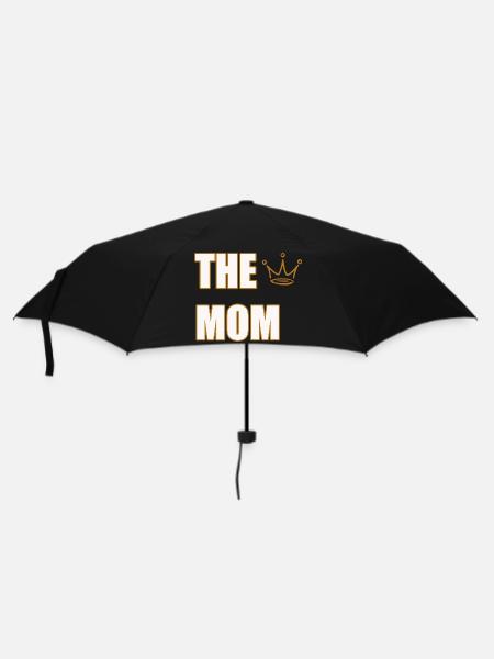 THE MOM – Bold & Proud Mother Statement Design - Umbrella (small) - black