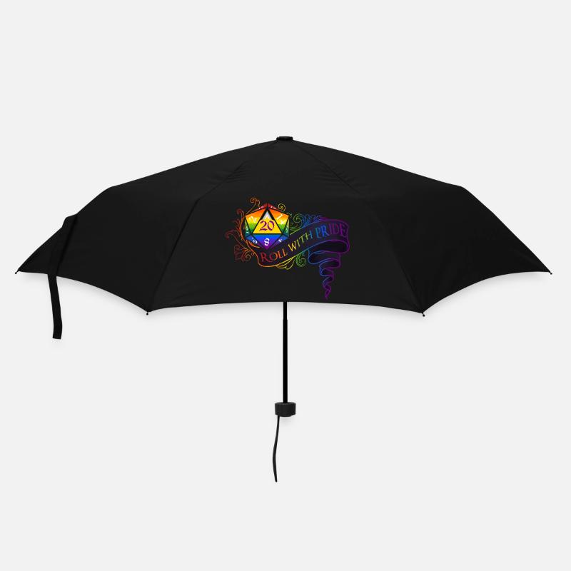Wieder mit PRIDE spielen! - Regenschirm (klein) - Schwarz