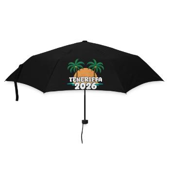 Tenerife 2026 - Umbrella (small) - black - Front