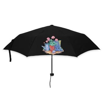 Garden Decoration Art - Umbrella (small) - black - Front