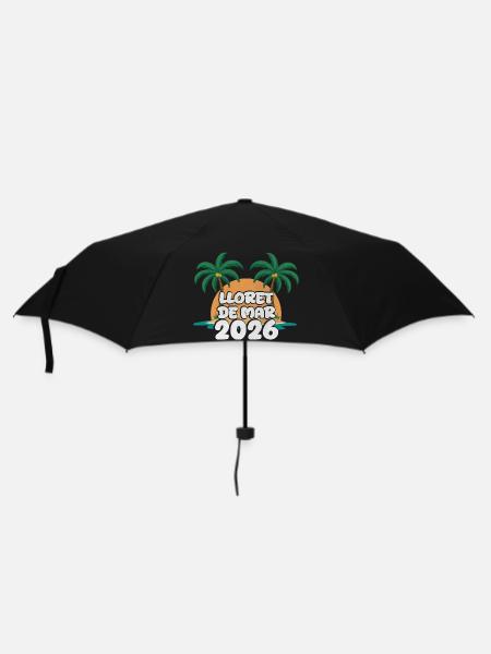Lloret De Mar 2026 - Regenschirm (klein) - Schwarz