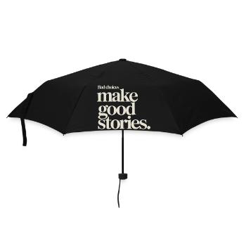 Bad Choices Make Good Stories Festival Party Trip - Umbrella (small) - black - Front