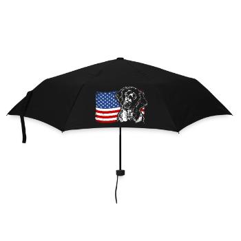 Grand Münsterländer Amérique drapeau chiens Wilsigns - Parapluie standard - noir - Devant
