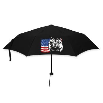 CHOW CHOW America Flag Dogs Wilsigns - Umbrella (small) - black - Front