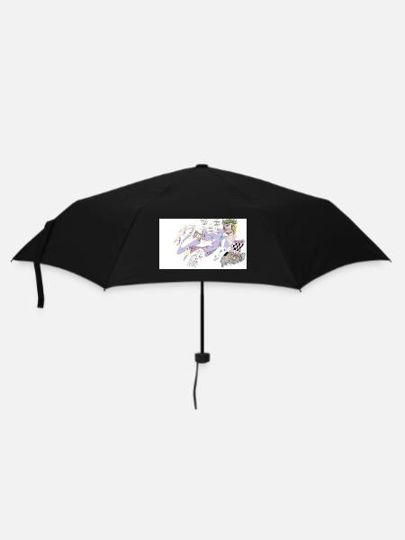 Rêvasser aux oiseaux - Parapluie standard - noir