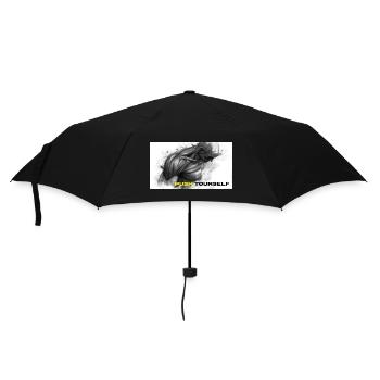 Illustration de forte auto-motivation - Parapluie standard - noir - Devant