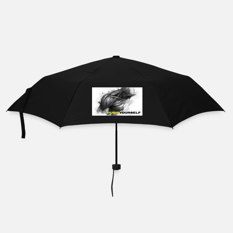 Illustration de forte auto-motivation - Parapluie standard - noir