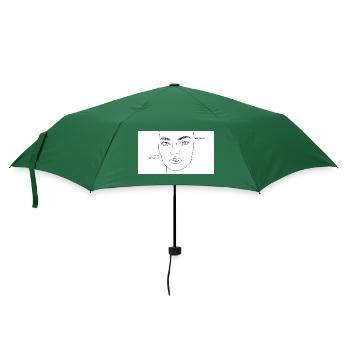 strong women - Umbrella (small) - bottlegreen - Front