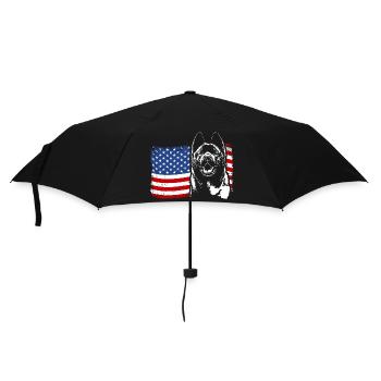 American AKITA Amérique Drapeau Wilsigns - Parapluie standard - noir - Devant