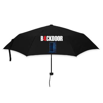 Porte dérobée - Parapluie standard - noir - Devant
