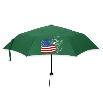 Gordon Setter Amérique Flag Dogs Wilsigns - Parapluie standard - vert bouteille - Devant