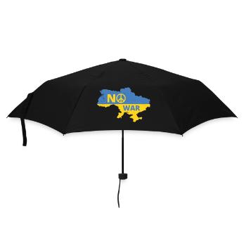 Non était la paix en Europe Ukraine мир Guerre de paix - Parapluie standard - noir - Devant