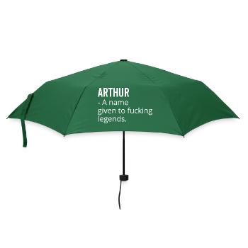 Arthur ein Name für verdammte Legenden - Regenschirm (klein) - Flaschengrün - Vorne