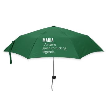 Maria a Name Given to Fucking Legends - Umbrella (small) - bottlegreen - Front