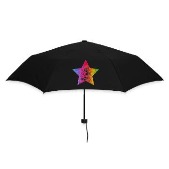 Star - Umbrella (small) - black - Back