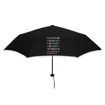 Spread Kindness Behind You - Umbrella (small) - black - Back