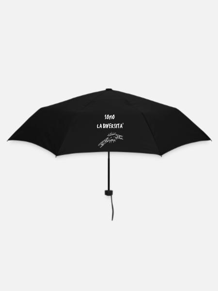 Sie sind Vielfalt 🆓⛓ - Regenschirm (klein) - Schwarz