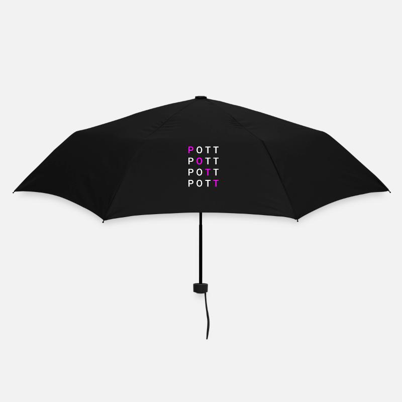 RUHR.POTT - Regenschirm (klein) - Schwarz