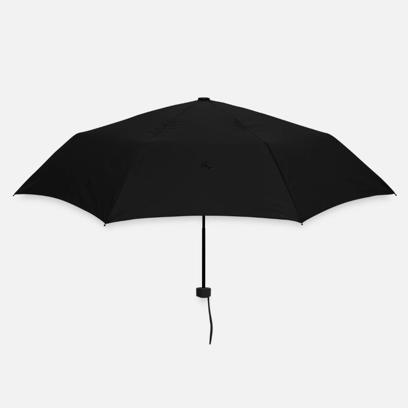 squat - Regenschirm (klein) - Schwarz
