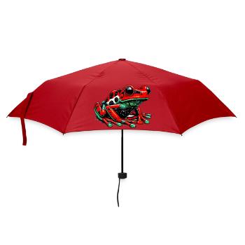 Frog - Umbrella (small) - red - Front