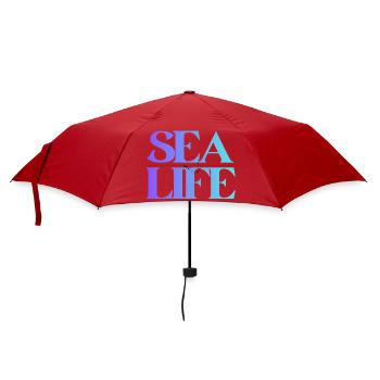Sea Life Gradient Font Design - Umbrella (small) - red - Front