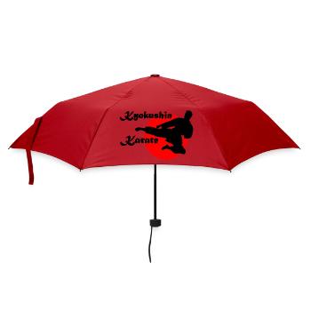 Kyokushin karaté japonais soleil yogo tobi geri - Parapluie standard - rouge - Devant