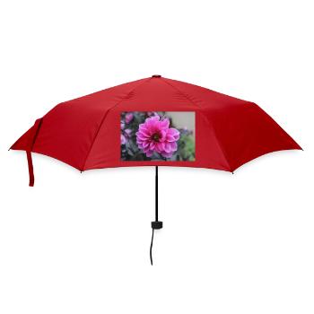 Dahlia rose rose fleur, fleur - Parapluie standard - rouge - Devant