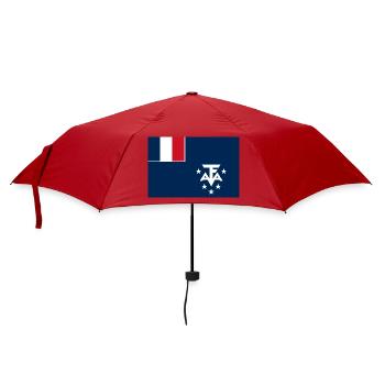 Französische Süd- und Antarktisgebiete - Regenschirm (klein) - Rot - Vorne