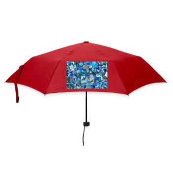 klaggerdatschj - Regenschirm (klein) - Rot - Vorne