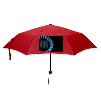 Gas AUS - Regenschirm (klein) - Rot - Vorne