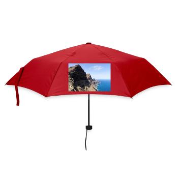Gran Canaria Küste – Drachenschwanz Cola de Dragó - Regenschirm (klein) - Rot - Vorne