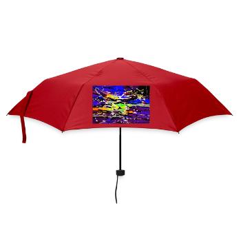 improvimp - Regenschirm (klein) - Rot - Vorne