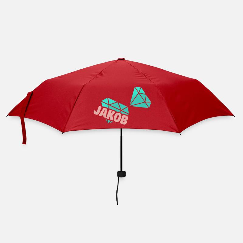 Opa Jak - Regenschirm (klein) - Rot