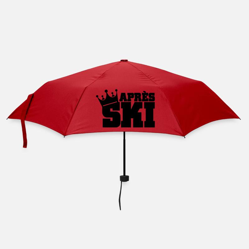apres ski - Regenschirm (klein) - Rot