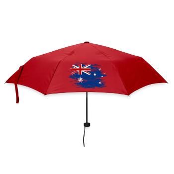 Australia flag used - Umbrella (small) - red - Front