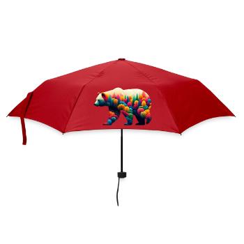 Ours - Parapluie standard - rouge - Devant