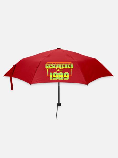 1989 - Regenschirm (klein) - Rot