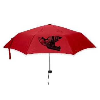 motorcross shirt - Umbrella (small) - red - Front