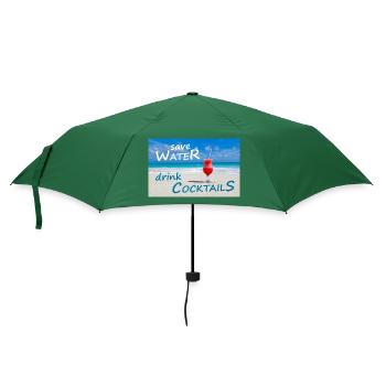 Cocktails - Umbrella (small) - bottlegreen - Front