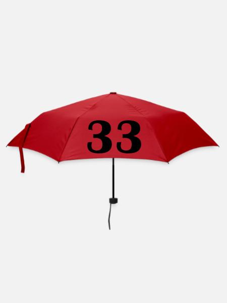 33 - Regenschirm (klein) - Rot
