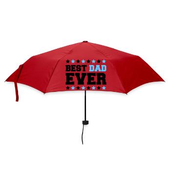 Bold Dad Stars Emblem - Umbrella (small) - red - Front