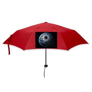 Erdwirbelportal - Regenschirm (klein) - Rot - Vorne