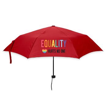 LGBT Pride Month - Equality Hurts No One - Umbrella (small) - red - Front