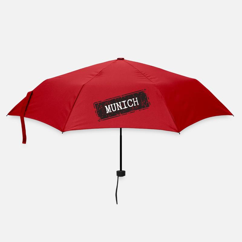 München  - Regenschirm (klein) - Rot