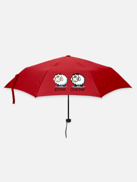 sheep - Umbrella (small) - red
